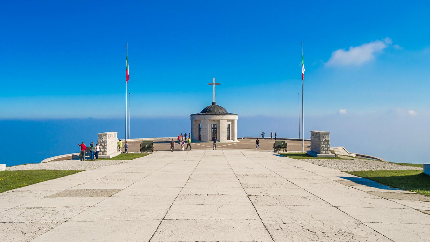 The military Memorial on Monte Grappa